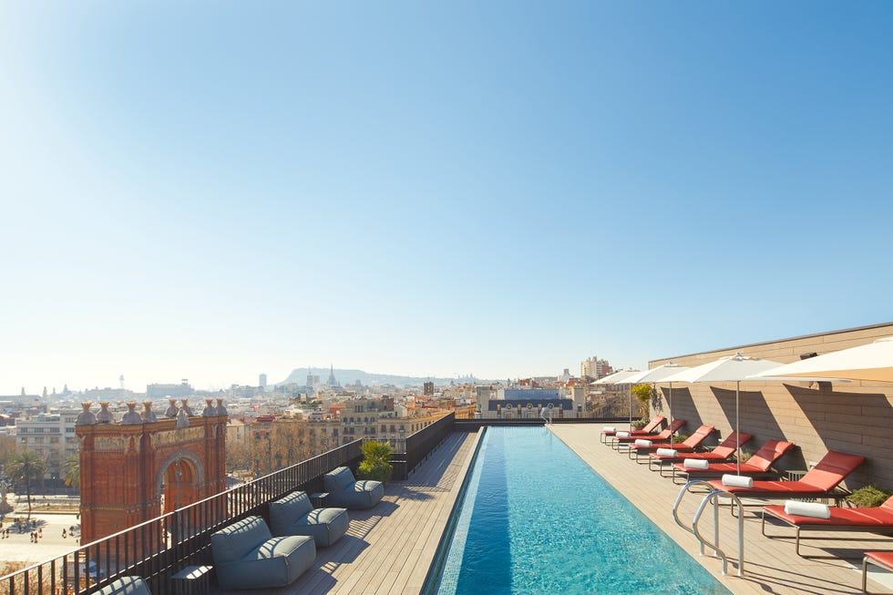 piscina en la azotea
