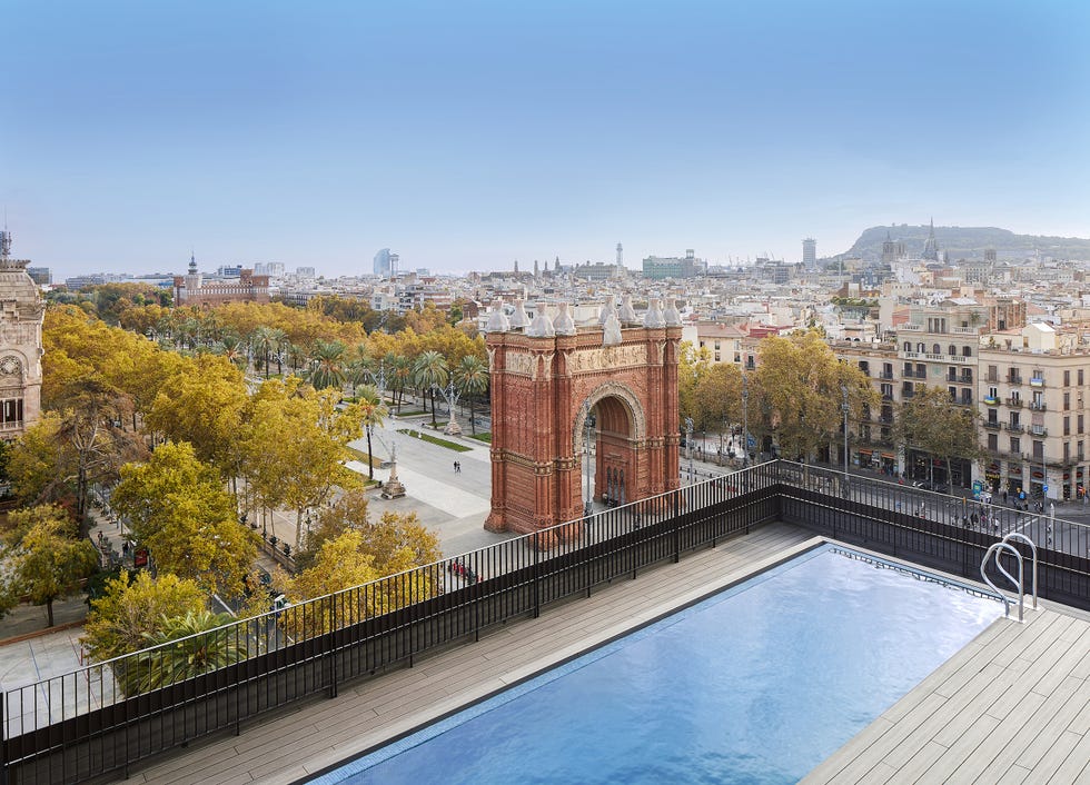 piscina en la azotea