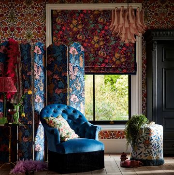 archive by sanderson design wallpaper, fabrics and chair