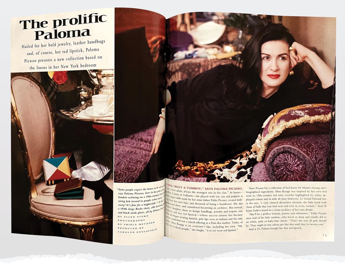 paloma picasso in hb 1992 issue