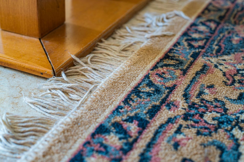 macro detail of carpet in the house