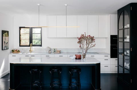 Countertop, Room, Furniture, Kitchen, Cabinetry, Property, Interior design, House, Building, Home,