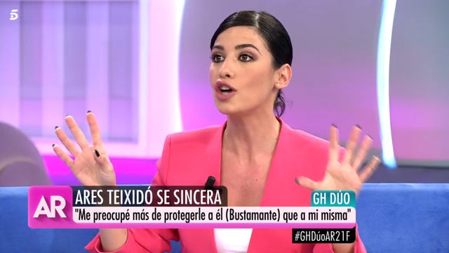 Ares Teixidó, David Bustamante, Bustamante, Ares y Bustamante, Bustamante y Paula Echevarría, El programa de Ana Rosa
