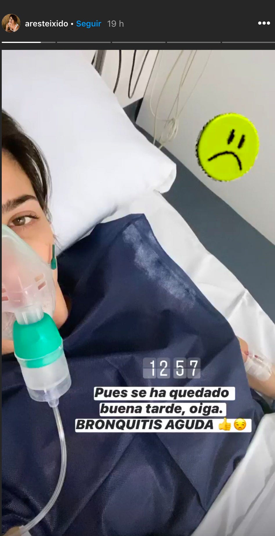 Ares Teixidó pasa por Urgencias por una bronquitis aguda