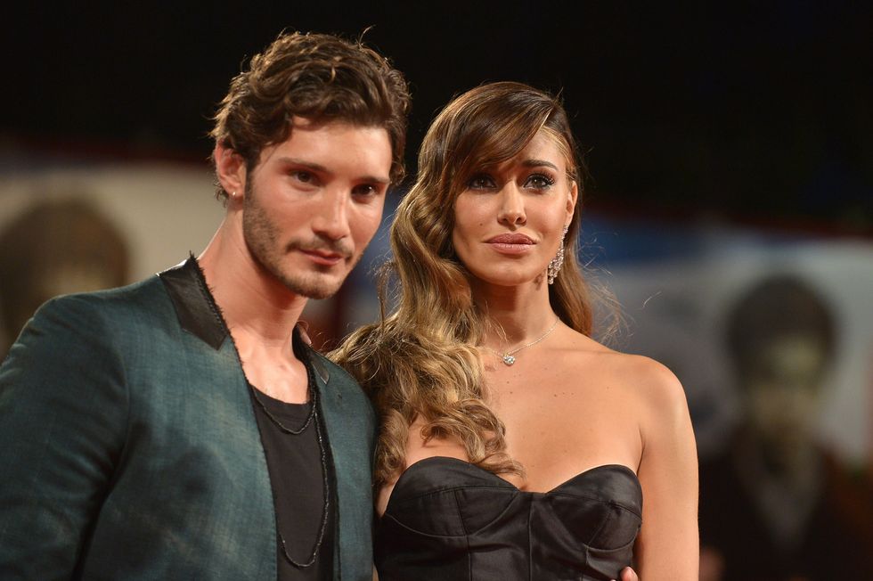 la coppia alla mostra del cinema di venezia nel 2014