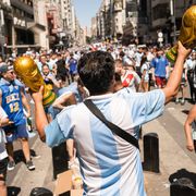 argentinians celebrate their nationâs third world cup victory