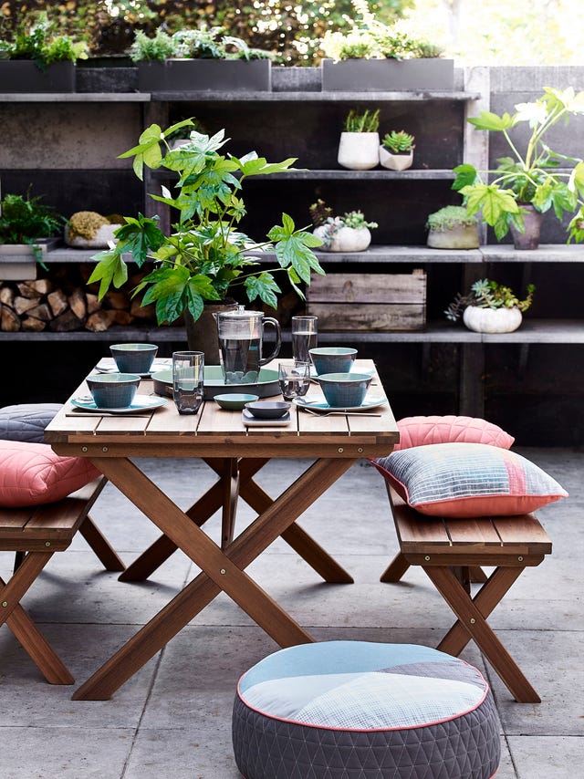 Argos Home Richmond 6 Seater Wooden Patio Set