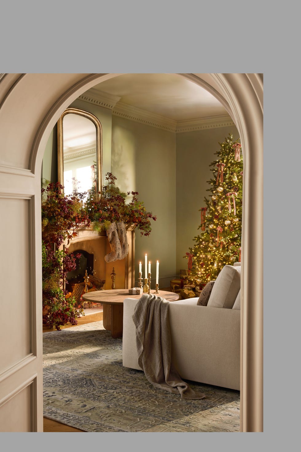 living room holiday