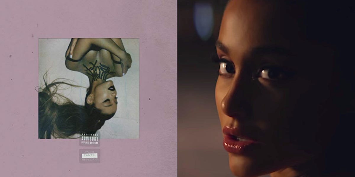 ً on X: FIRST LOOK Ariana Grande — My Everything Split Lavender