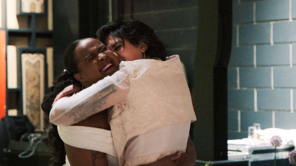ari bolotin and darice murphy at their wedding