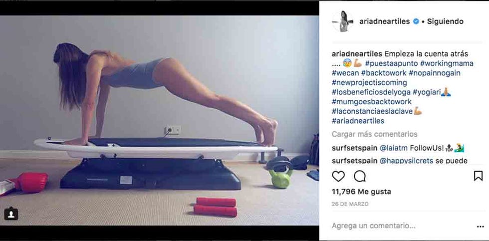 Ariadne Artiles, yoga