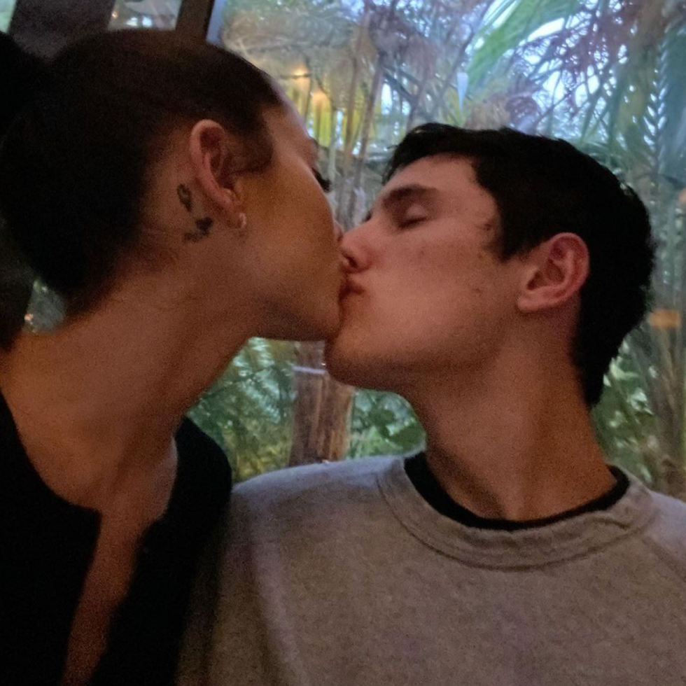 ariana grande dalton gomez kissing