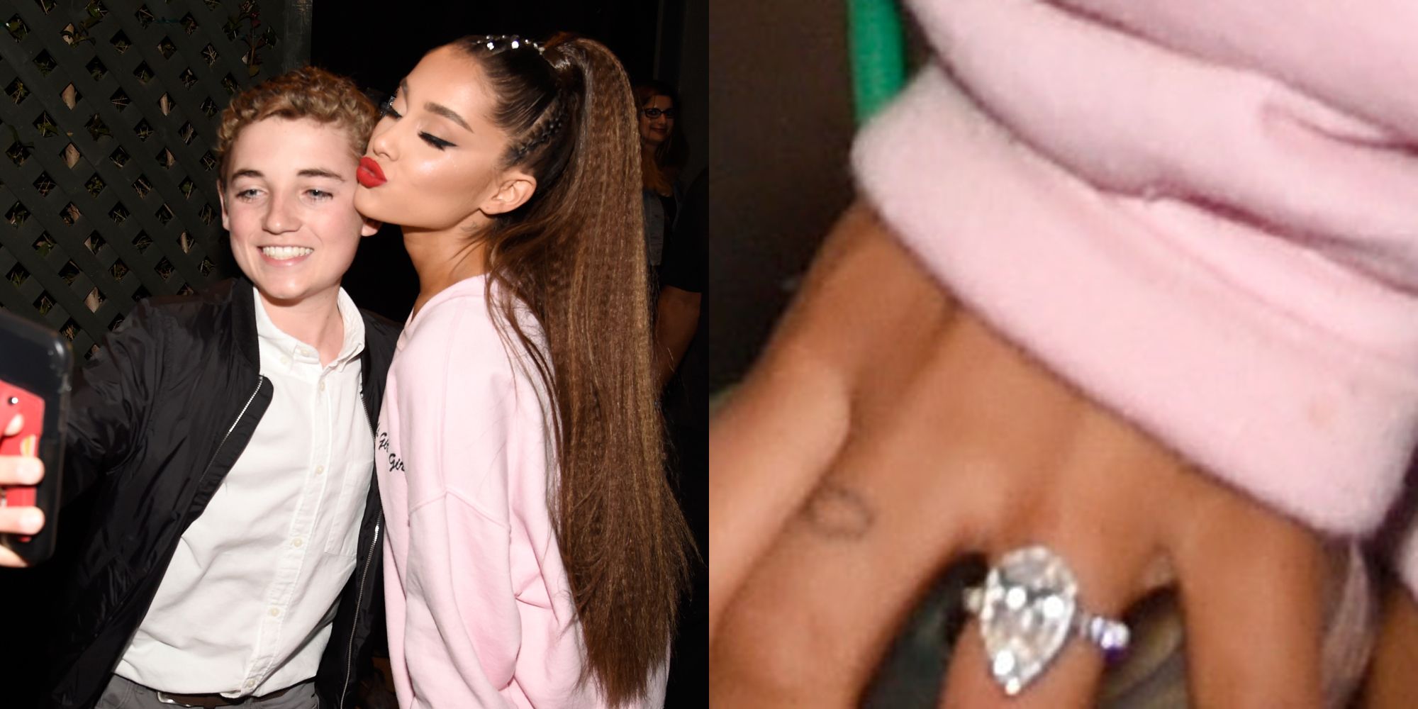 See the Jaw-Dropping Engagement Ring Ariana Grande Got from Pete Davidson -  Brit + Co