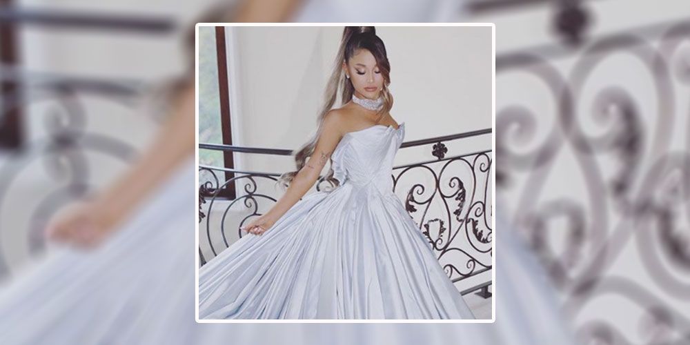 Ariana Grande Black Ruffled Dress 2016 Time 100 - Xdressy