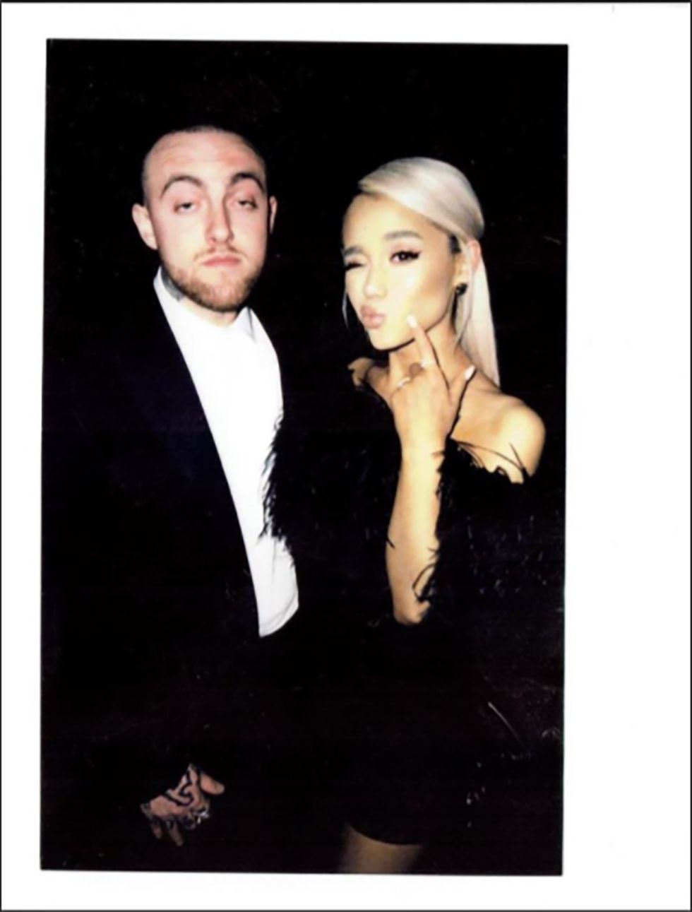 Ariana Grande Makes Her First Public Appearance Of 2018 - Ariana Attends  Oscars Party With Mac Miller
