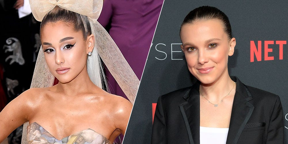 Millie Bobby Brown looks so much like Ariana Grande in her latest