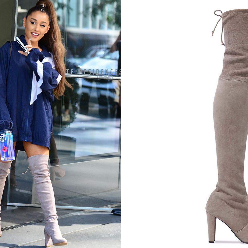 Ariana Grande Proves That Square-Toe Shoes Are Officially Back
