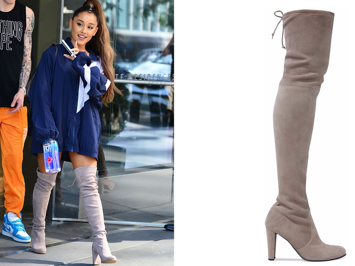 Ariana Grande's Favorite Over-the-Knee Boots Are 50% off
