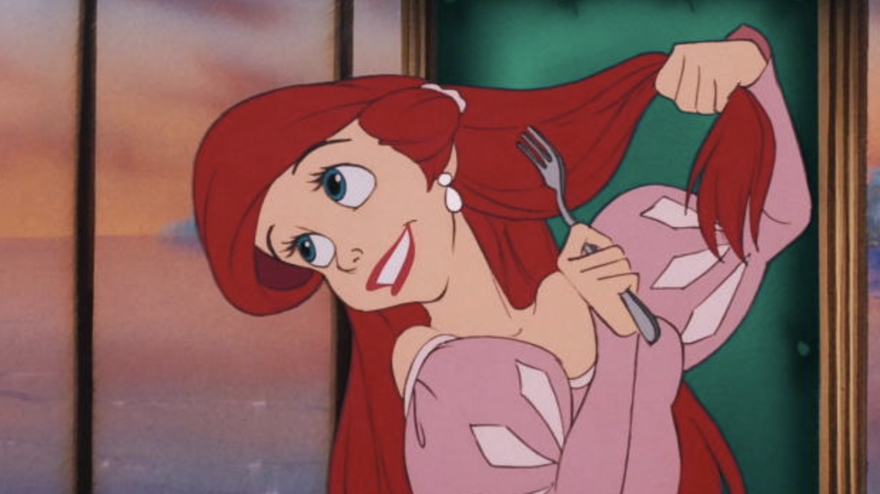 ariel from the little mermaid animation