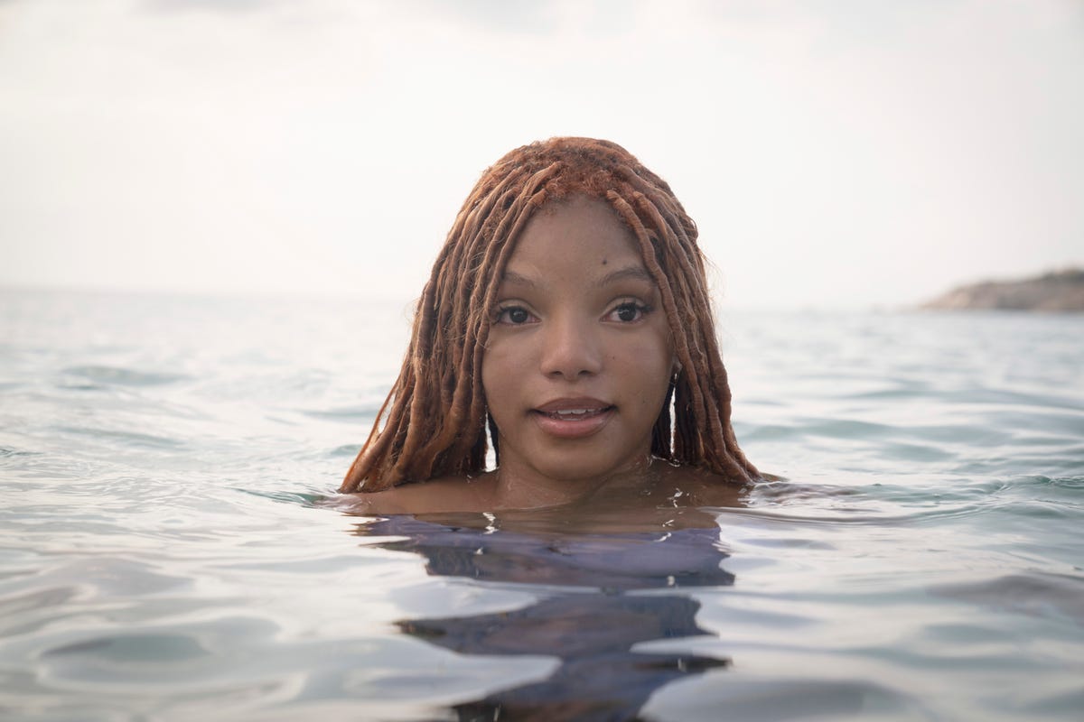 The Little Mermaid’s Halle Bailey reveals what Ariel “taught” her