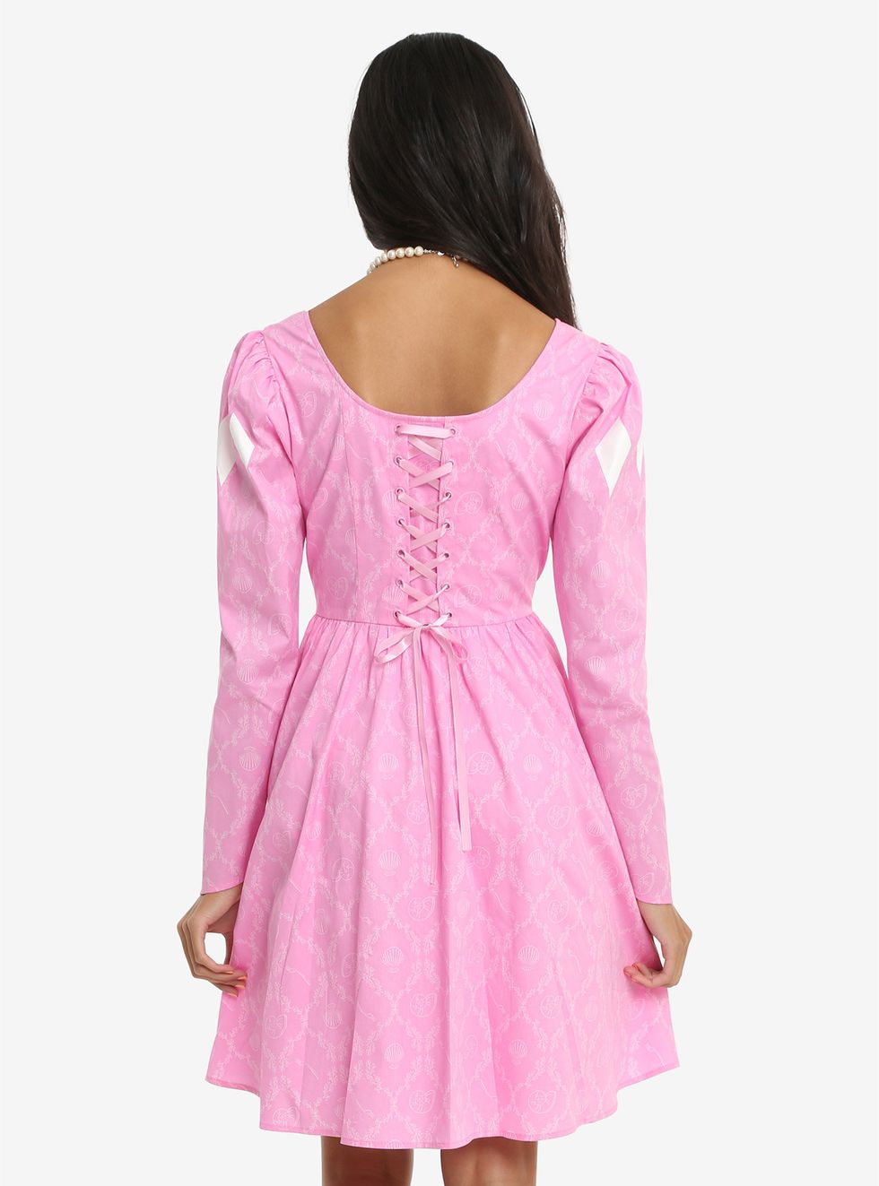Ariel pink dress