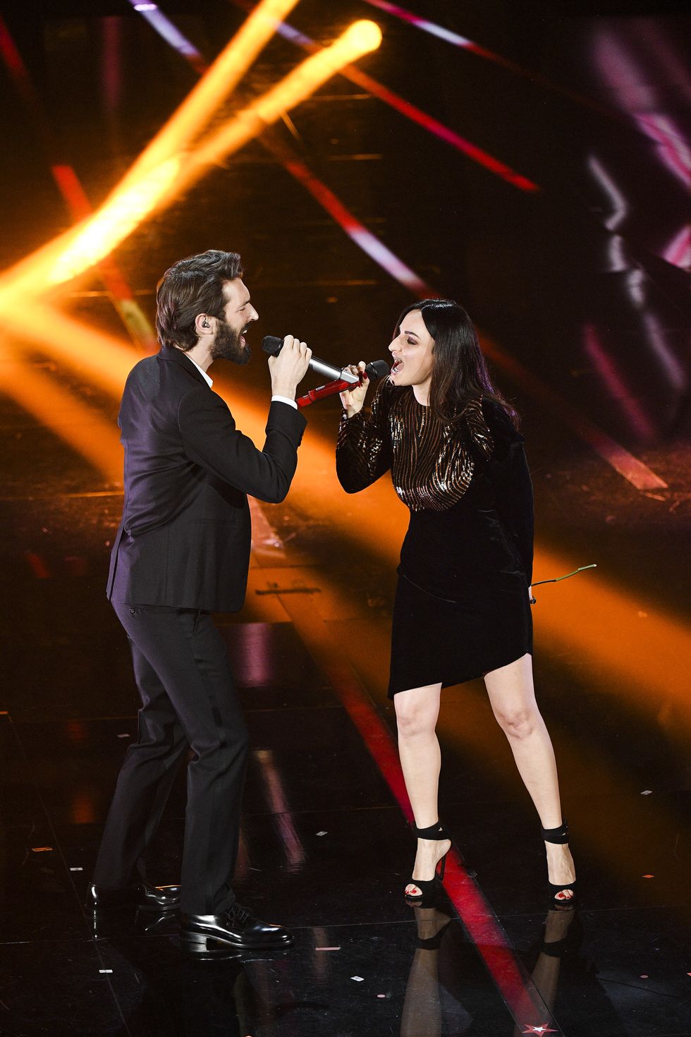 Arisa e Giovanni Caccamo cantano insieme a Sanremo 2018