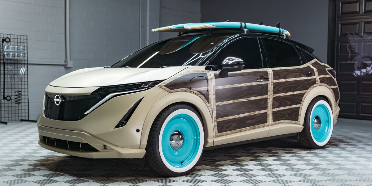 2023 Nissan Ariya Surfwagon Concept Is a Weird-Looking Woody
