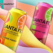 This is an image arizona santa fe sparkling water