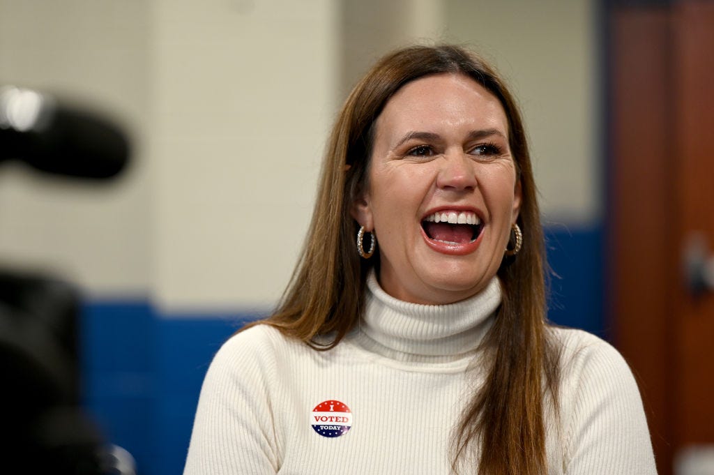 Arkansas Gov. Sarah Huckabee Sanders Did Not Enjoy the Eclipse