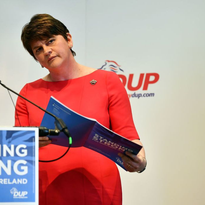 Arlene Foster leader of Democratic Unionist Party