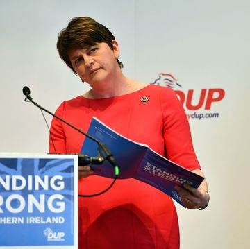 Arlene Foster leader of Democratic Unionist Party