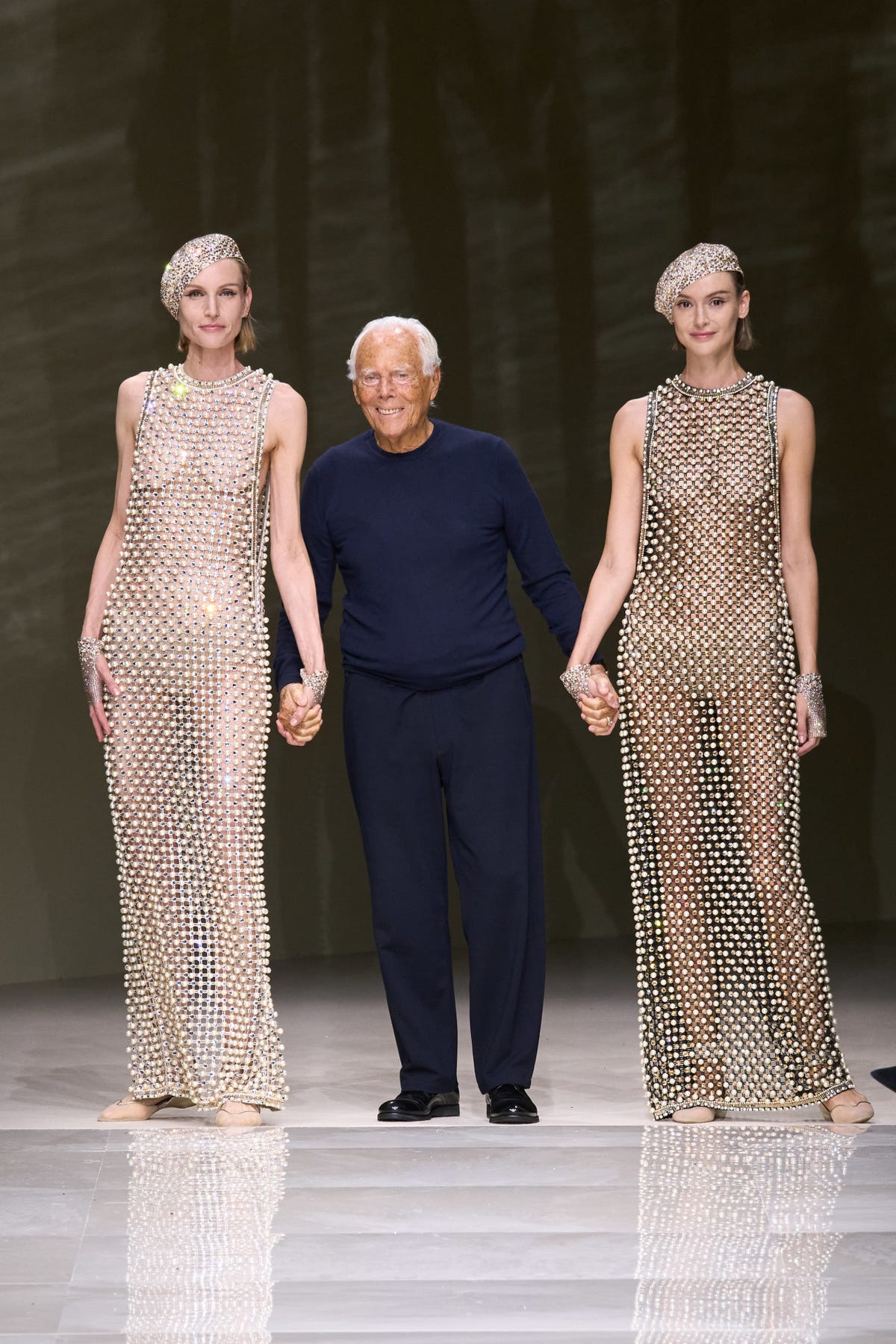 Moda donna vestiti 2025 look Armani Privé