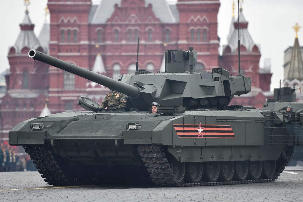 russian t14 armata tank