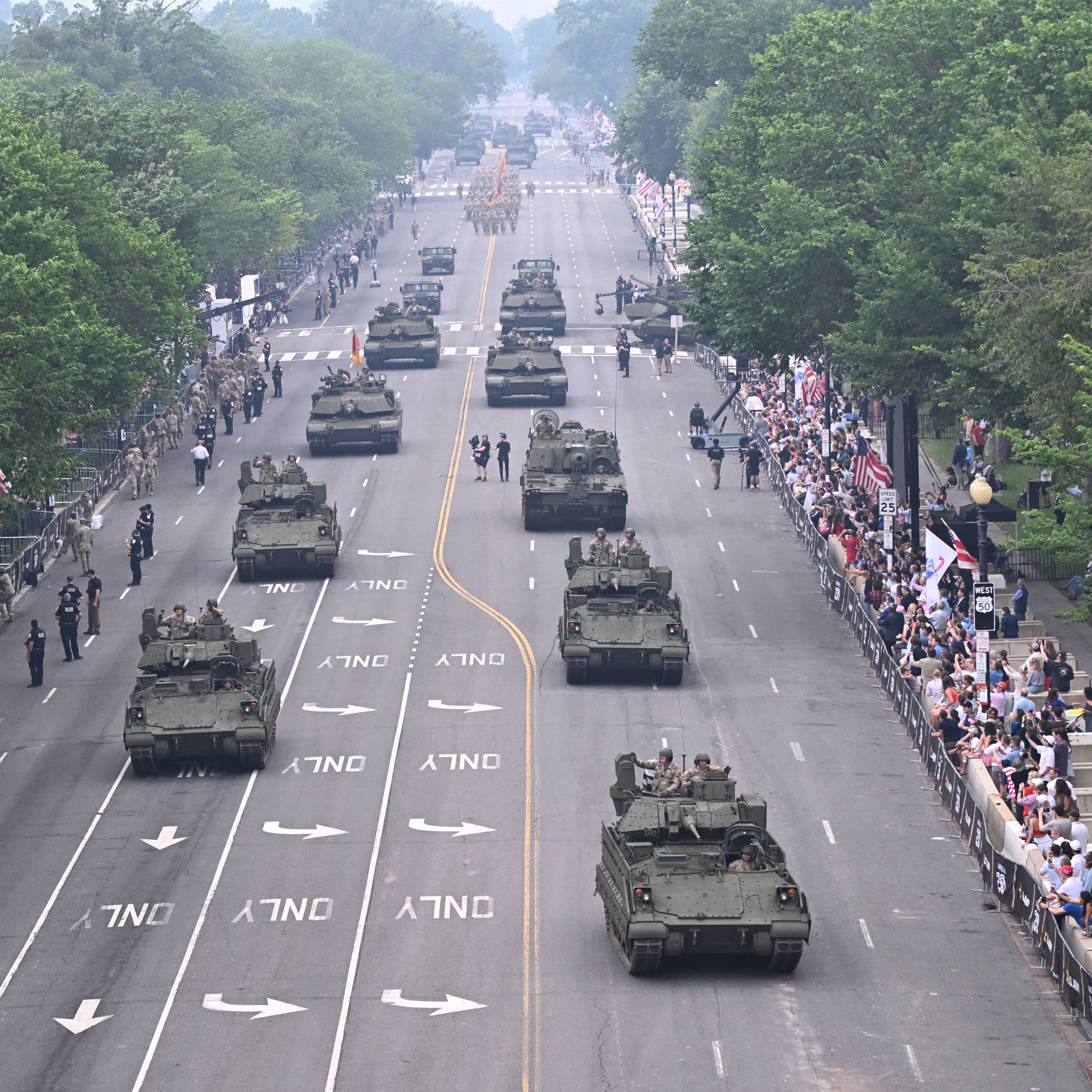 I Went to Trump's Military Parade. Everything About It Was Wrong.
