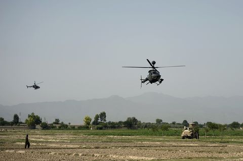 US Army OH-58D Kiowa Warrior scout helic
