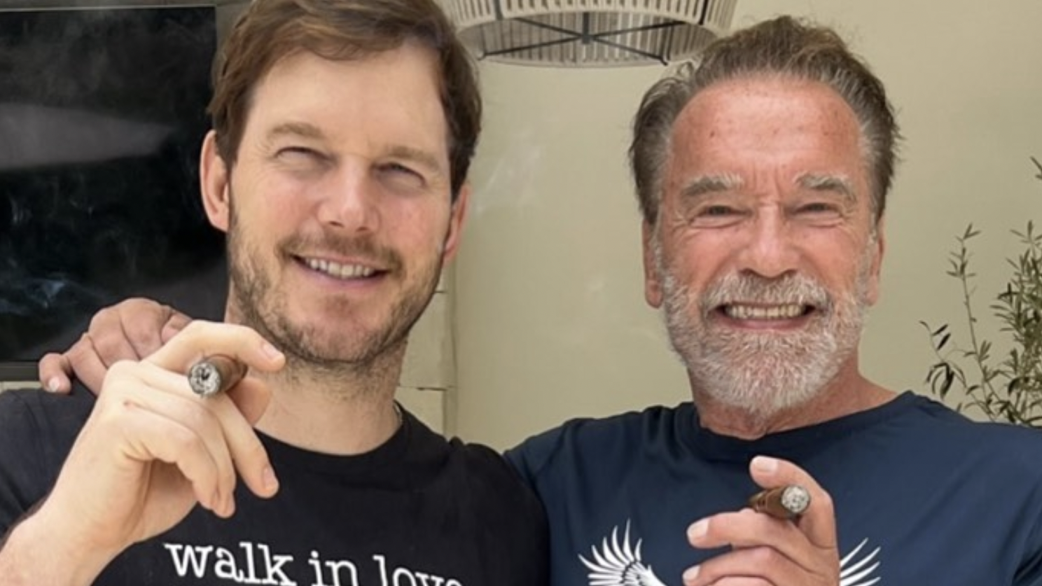 Arnold Schwarzenegger Gave Son-in-law Chris Pratt Massive Lung