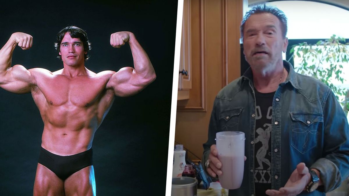 Arnold Schwarzenegger Protein Shake