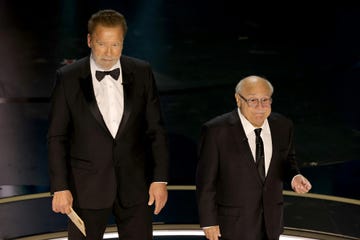 arnolds schwarzenegger danny devito oscar 2024