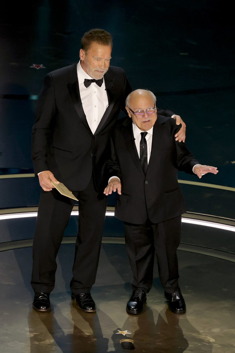 arnold schwarzenegger, danny devito, oscars reunion