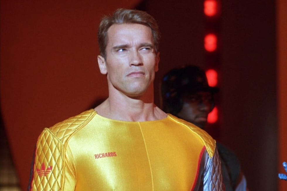 arnold schwarzenegger running man