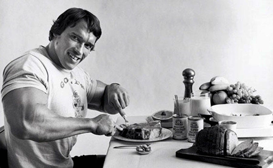 Arnold Schwarzenegger's Muscle-Building Diet