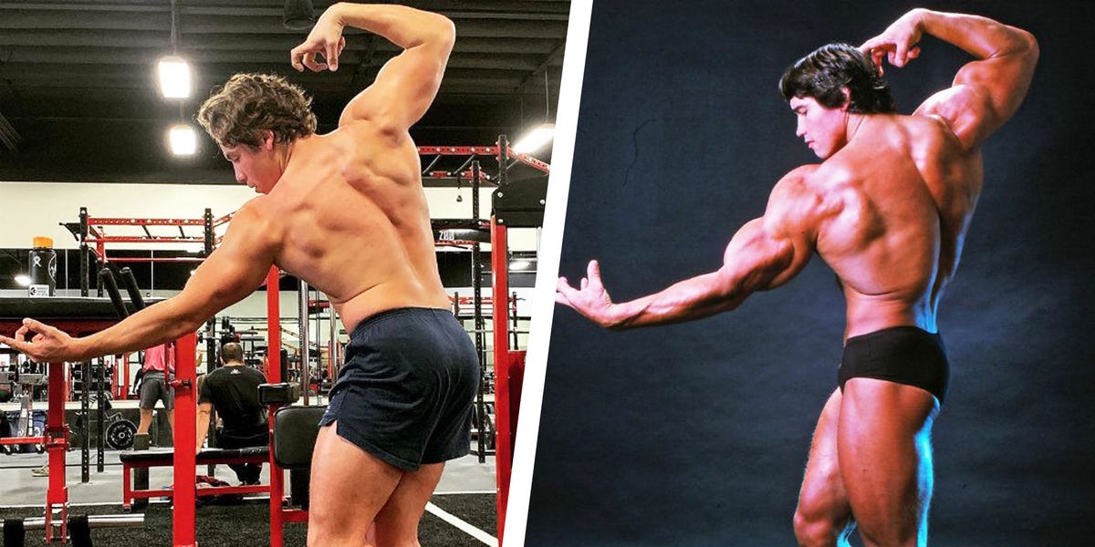 Arnold Schwarzenegger’s Son Recreates Mt. Olympia Bodybuilding Pose