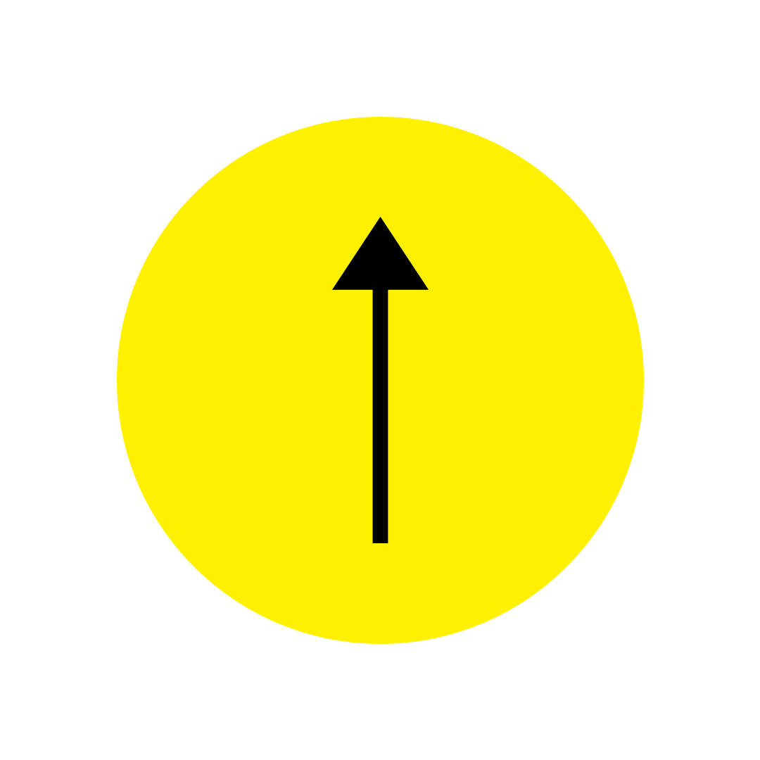 Yellow, Line, Circle, Font, Sign, Symbol, Logo, Icon, 