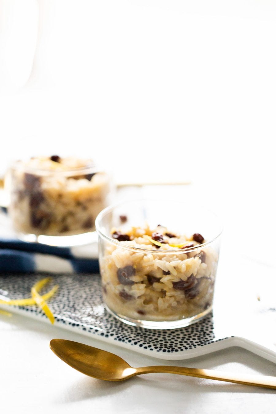 cup with pudding in it