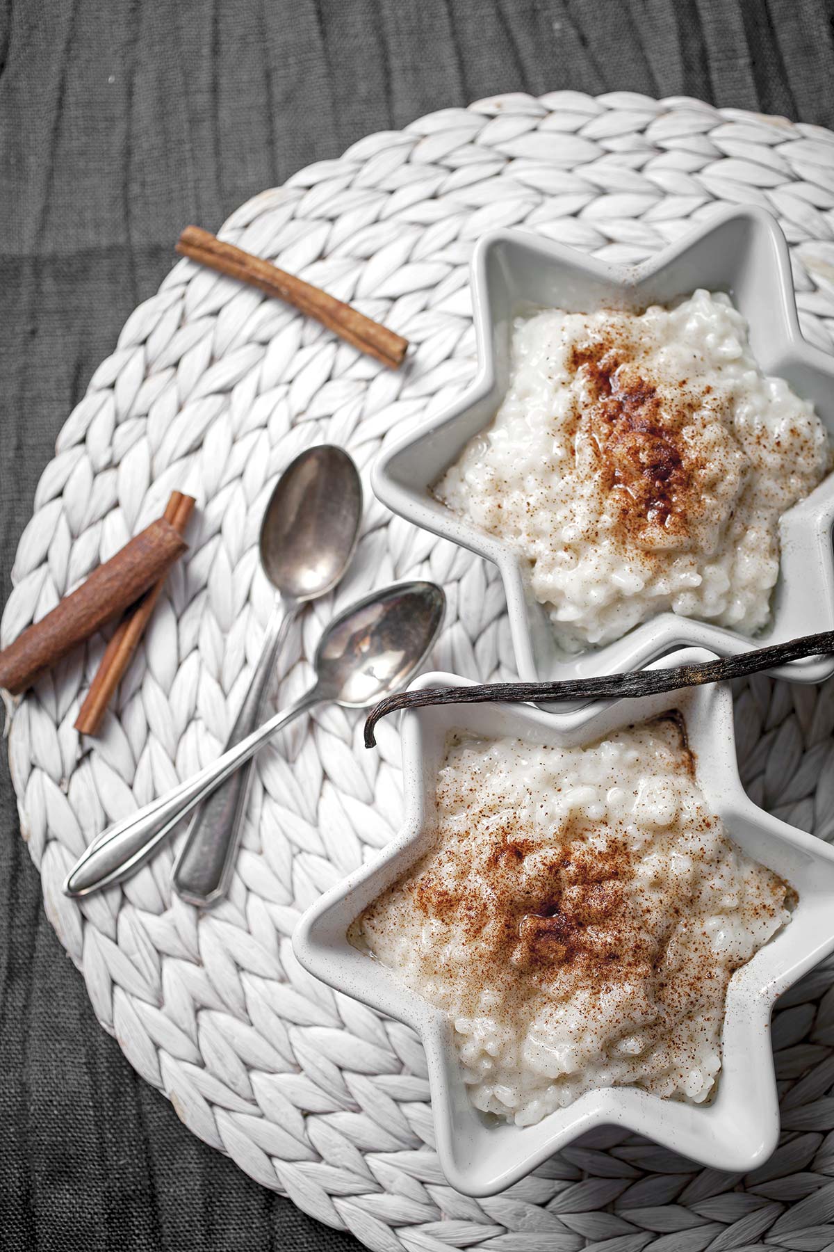 Receta tradicional de arroz con leche y canela