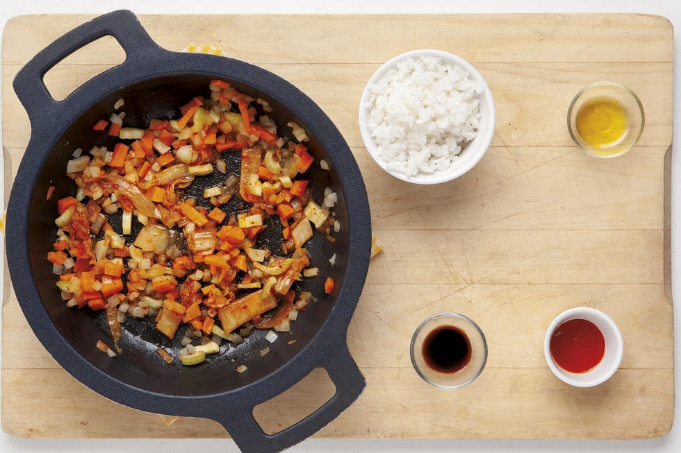 Arroz integral con kimchi 3