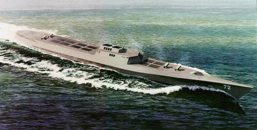 la armada de corea del sur está construyendo un buque arsenal