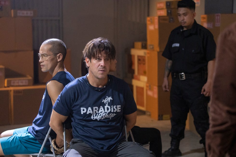 art acuña (l) and christian kane star in almost paradise