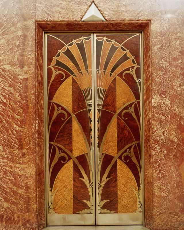 Elevator Doors in the Chrysler Building