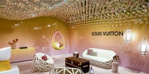Installatie van Louis Vuitton tijdens Art Miami